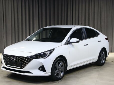 2020 Hyundai Solaris II Рестайлинг, белый, 1199000 рублей, вид 1