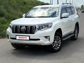 2018 Toyota Land Cruiser Prado 150 Series Рестайлинг 2, белый, 4800000 рублей, вид 1