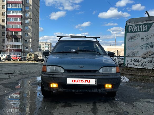 2005 Lada (ВАЗ) 2114, синий, 110000 рублей - вид 2