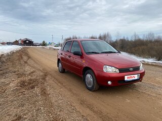2008 Lada (ВАЗ) Kalina I, красный, 350000 рублей, вид 2