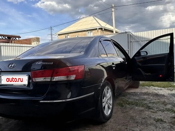 2008 Hyundai Sonata V (NF), чёрный, 700000 рублей - вид 9