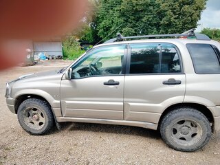 2001 Suzuki Grand Vitara I Рестайлинг, бежевый, 450000 рублей, вид 4