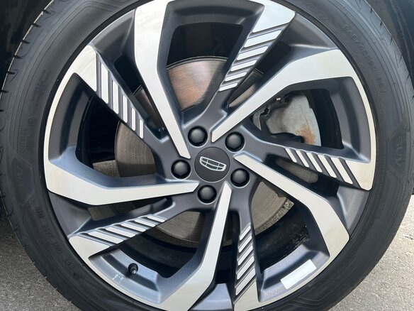 2024 Geely Monjaro I, чёрный - вид 13