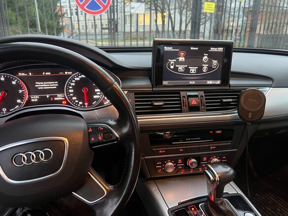 2014 Audi A6 IV (C7), белый, 1450000 рублей - вид 8
