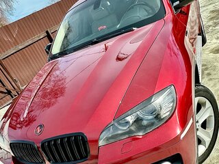 2008 BMW X6 35i 6-speed I (E71), красный, 1999000 рублей, вид 2