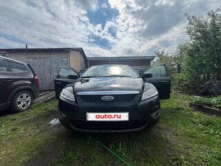 2010 Ford Focus II Рестайлинг, чёрный, 630000 рублей, вид 2