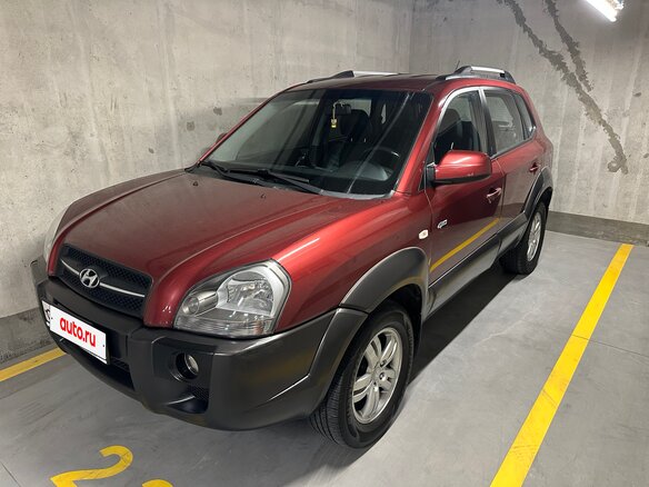 2006 Hyundai Tucson I, красный, 695000 рублей