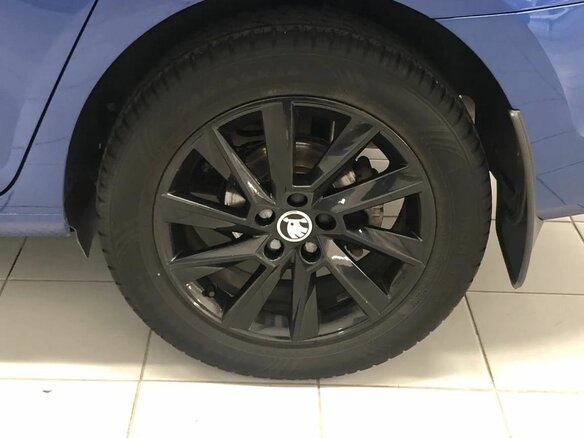 2021 Skoda Rapid II, синий - вид 10