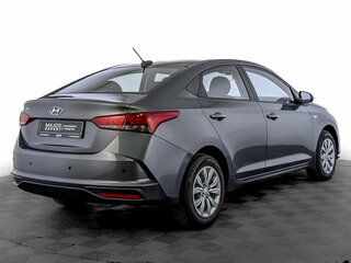 2021 Hyundai Solaris II Рестайлинг, серый, 1319000 рублей, вид 5
