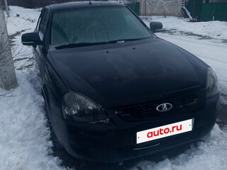 2007 Lada (ВАЗ) Priora I, чёрный, 350000 рублей, вид 1