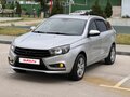2018 Lada (ВАЗ) Vesta SW I, серебристый, 930000 рублей