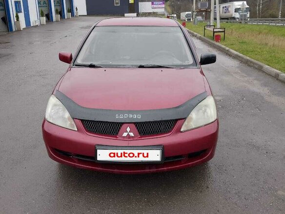 2006 Mitsubishi Lancer IX Рестайлинг, красный, 470000 рублей - вид 1