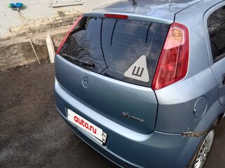 2008 Fiat Punto III Grande Punto, голубой, 320000 рублей, вид 3