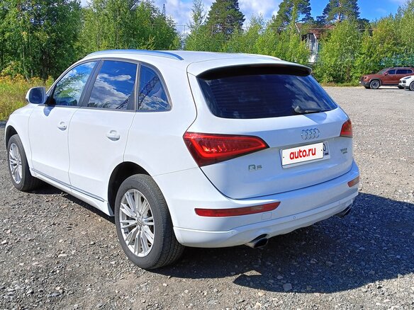 2013 Audi Q5 I (8R) Рестайлинг, белый, 1800000 рублей - вид 6