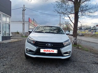 2018 Lada (ВАЗ) Vesta SW I, белый, 1200000 рублей, вид 2