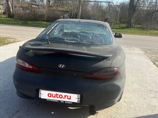 1996 Hyundai Coupe I (RD), чёрный, 180000 рублей, вид 3