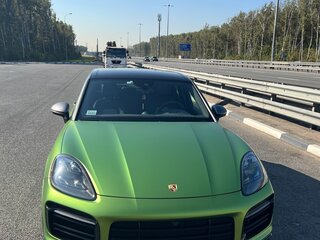 2019 Porsche Cayenne E-Hybrid III, зелёный, 6585000 рублей, вид 2