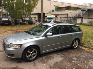 2010 Volvo V50 I Рестайлинг, серебристый, 470000 рублей, вид 4