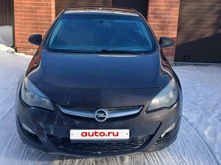 2014 Opel Astra J Рестайлинг, коричневый, 850000 рублей, вид 2