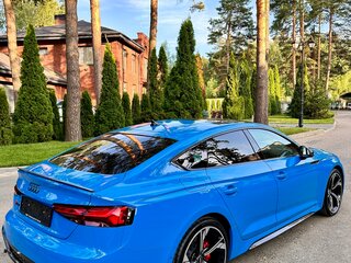 2021 Audi RS 5 Sportback II (F5) Рестайлинг, синий, 7750000 рублей, вид 5
