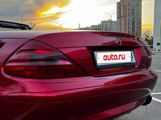 2003 Mercedes-Benz SL-Класс 350 V (R230), красный, 1600000 рублей, вид 4