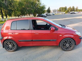 2006 Hyundai Getz I Рестайлинг, красный, 270000 рублей, вид 4