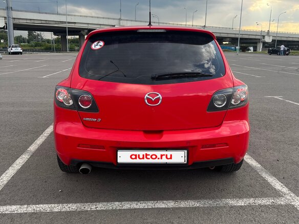 2008 Mazda 3 I (BK) Рестайлинг, красный, 575000 рублей - вид 10