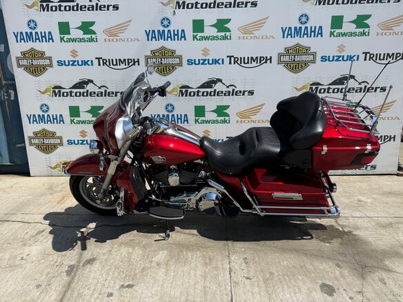 2008 Harley-Davidson Electra Glide, красный, 690000 рублей - вид 9