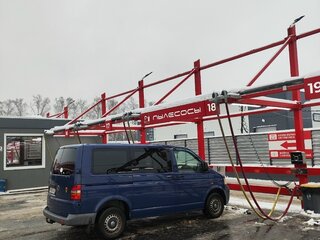 2007 Volkswagen Transporter T5, синий, 1300000 рублей, вид 3