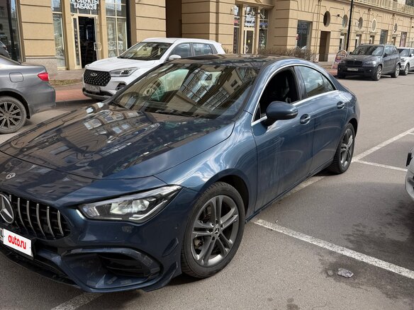 2019 Mercedes-Benz CLA 200 II (C118, X118), синий, 2300000 рублей - вид 1
