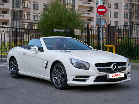 2014 Mercedes-Benz SL-Класс 400 VI (R231), белый, 5000000 рублей, вид 1