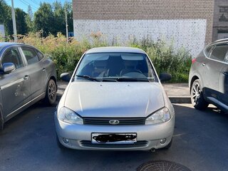 2008 Lada (ВАЗ) Kalina I, серебристый, 240000 рублей, вид 1