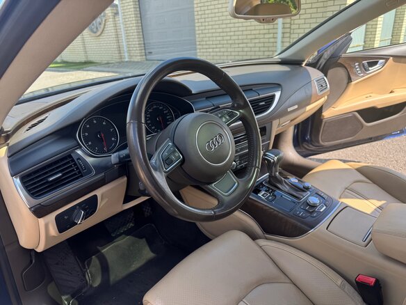 2011 Audi A7 I (4G), синий, 2500000 рублей - вид 12