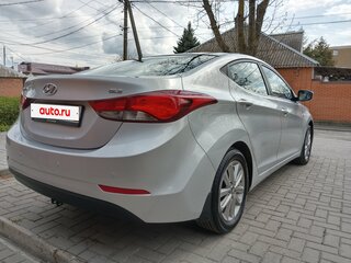 2014 Hyundai Elantra V (MD), серебристый, 1150000 рублей, вид 3