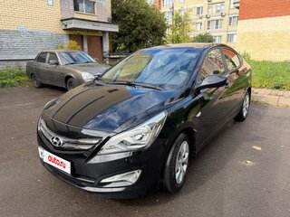 2016 Hyundai Solaris I Рестайлинг, чёрный, 900000 рублей, вид 1