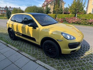 2011 Porsche Cayenne Diesel II (958), жёлтый, 2700000 рублей, вид 3