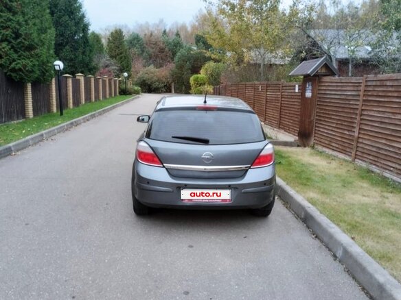 2006 Opel Astra H, серый, 420000 рублей - вид 6