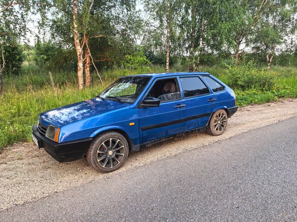 2003 Lada (ВАЗ) 2109 21093i, синий - вид 4