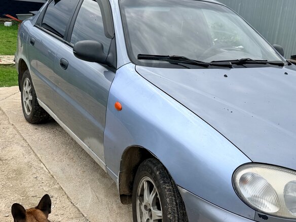 2007 Chevrolet Lanos I, серебристый, 155000 рублей