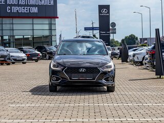 2019 Hyundai Solaris II, чёрный, 1265000 рублей, вид 2
