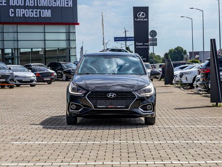 2019 Hyundai Solaris II, чёрный, 1265000 рублей, вид 2
