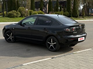 2008 Mazda 3 I (BK) Рестайлинг, чёрный, 630000 рублей, вид 4