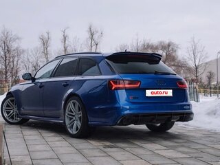 2015 Audi RS 6 III (C7) Рестайлинг, синий, 6600000 рублей, вид 4