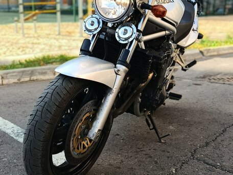 2004 Suzuki Bandit 1200, серебристый, 380000 рублей, вид 1