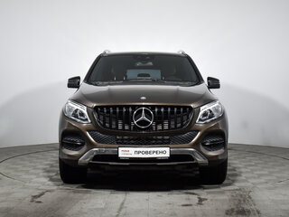 2015 Mercedes-Benz GLE 350 d I (W166), коричневый, 2925000 рублей, вид 2