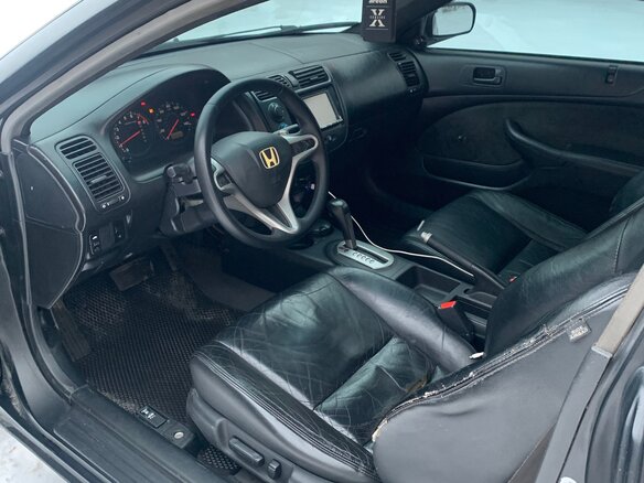 2003 Honda Civic VII Рестайлинг, чёрный, 400000 рублей - вид 20
