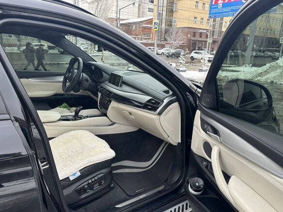 2016 BMW X6 30d II (F16), чёрный, 3800000 рублей - вид 7