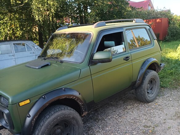 2013 Lada (ВАЗ) 2121 (4x4) I Рестайлинг, зелёный, 700000 рублей - вид 4