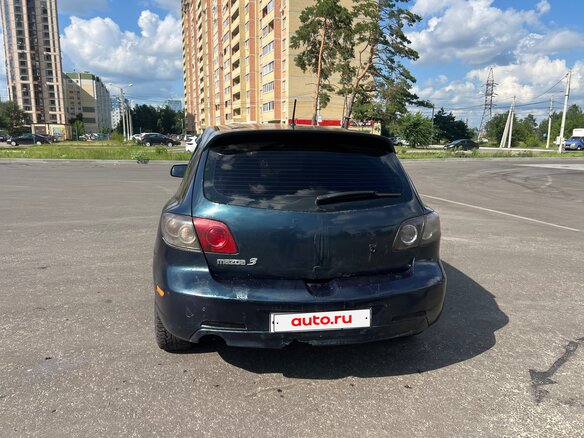 2004 Mazda 3 I (BK), зелёный, 295000 рублей - вид 4