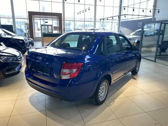 2025 Lada (ВАЗ) Granta I Рестайлинг, синий, 1067000 рублей - вид 3